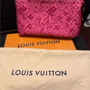 Louis Vuitton Vibrant Pink Cosmetic Case